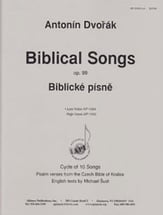 Biblical Songs, Op. 99 Vocal Solo & Collections sheet music cover